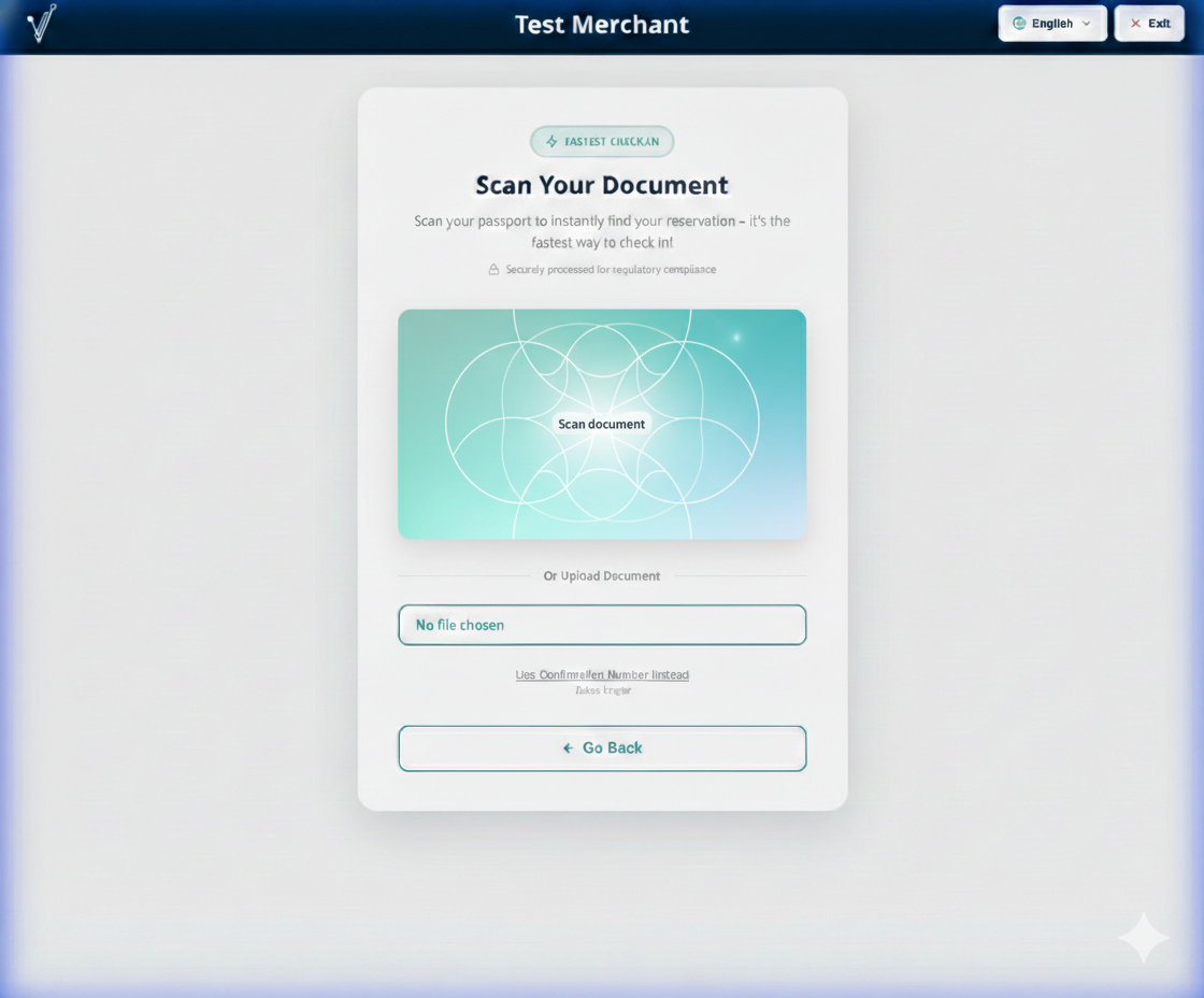 Self Check-In Reservation Lookup